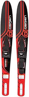 O'Brien Vortex Widebody Combo Water Skis 65.5", Red