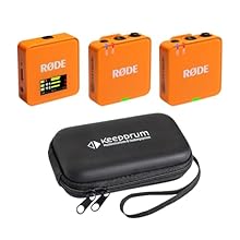 Digital 2-channel wireless microphone system: two transmission modules - one reception module Ideal for videographers / interviews / podcasts / presentations / streaming Range up to 260 m / fee and registration-free 2.4 GHz band Connection option for...