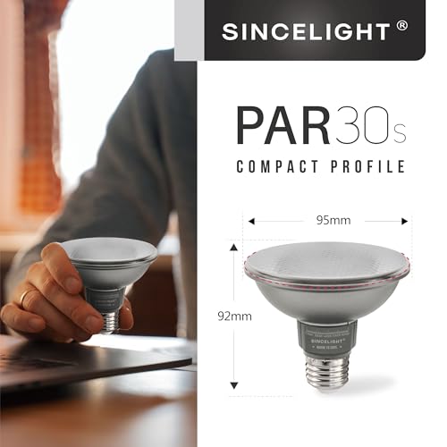Ampoule LED PAR30s E27 SINCELIGHT 8W blanc variable IP65 pour spot - 5