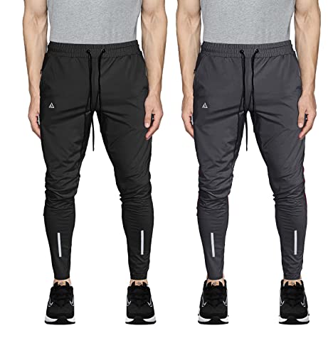 Image of AVOLT Men Slim Fit Lycra Blend Track Pants