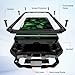 Lunivop for Samsung Galaxy A17/A16 5G Case (6.7 '') Metal Heavy Duty Phone Case with Built-in Screen Protector Full Body Protective Dust Proof Military Grade Rugged Black