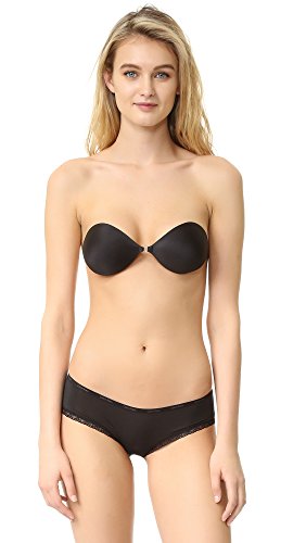 NuBra Women's Seamless Underwire Bra, Black, A
