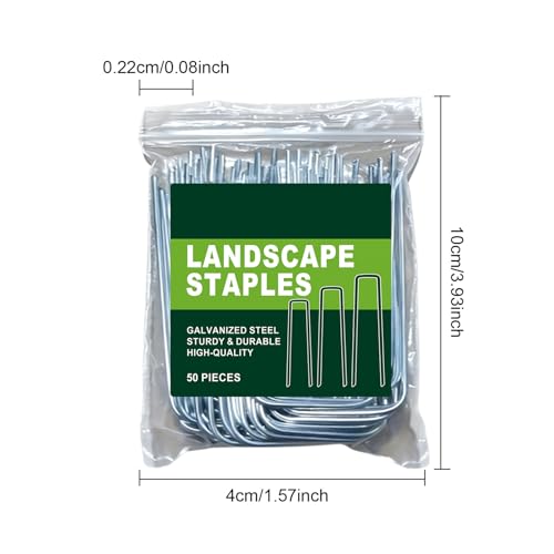 Piquet galvanisé de jardin et support de treillis robuste pour clôture - 7