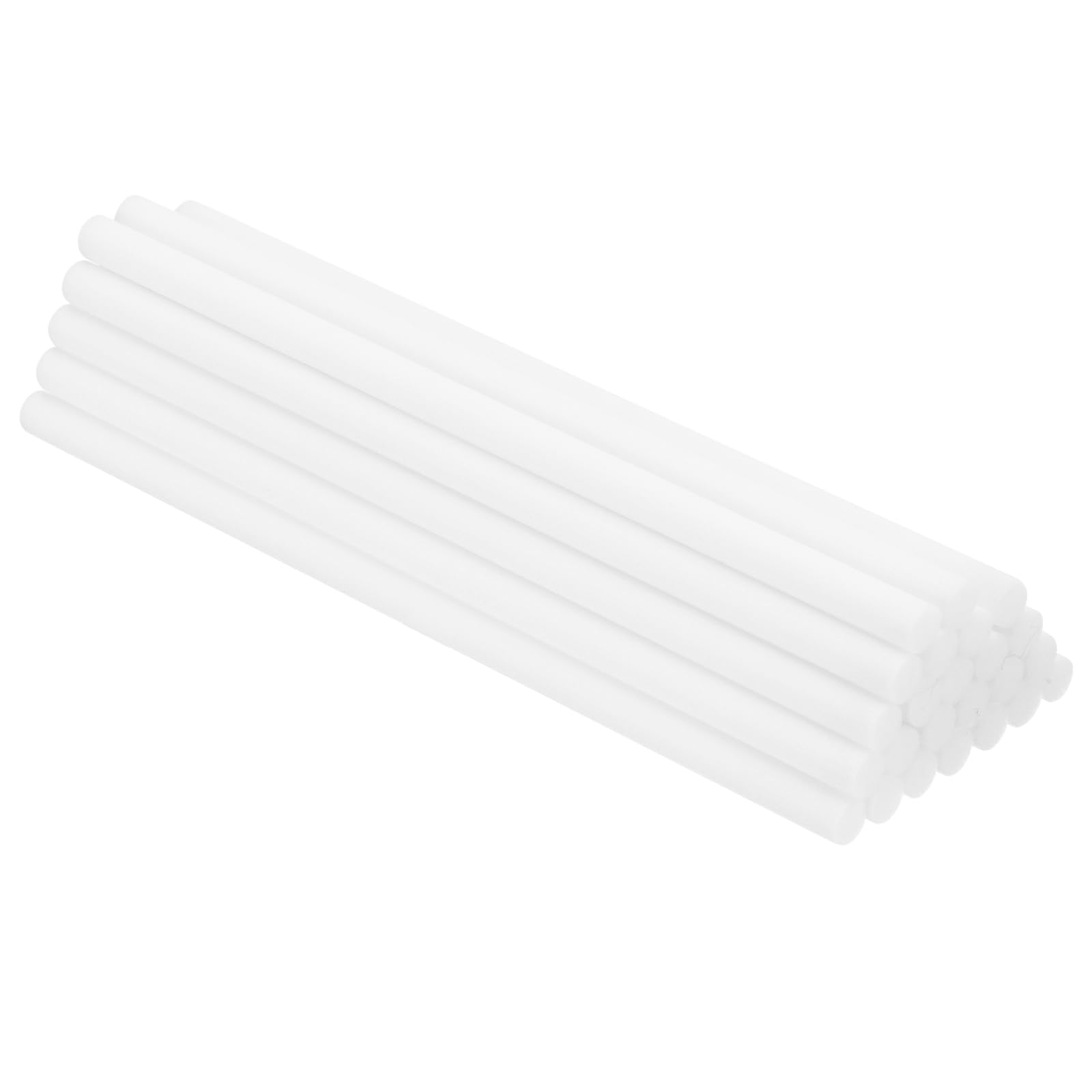 sourcing map 24pcs Humidifier Cotton Stick, 7 x 160mm Refill Sticks Filter Replacement Wicks, Humidifier Filter Cotton Refill Travel Mini Humidifier Filters Sticks