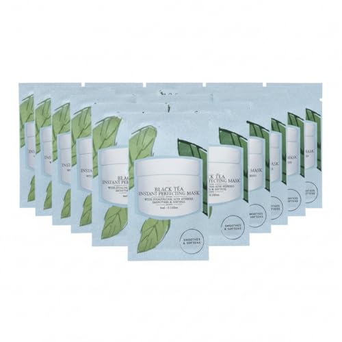 Black Tea Instant Perfecting Mask Sachets 25-Pack (4ml Each) –
