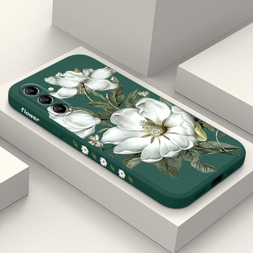 Coque Samsung A16 5G silicone liquide vert coton LEECG