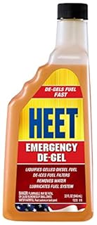Heet Emergency De-Gel - De-Gels Fuel Fast - Liquifies Gelled Diesel Fuel - Removes Water - Lubricates Fuel System - De-Ices Fuel Filters, 32 fl. oz. (15235)