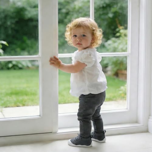 Image of JIASUQI Baby Shoes for Toddler Boys Girls Sneakers Slip on Walking Shoes for Babies