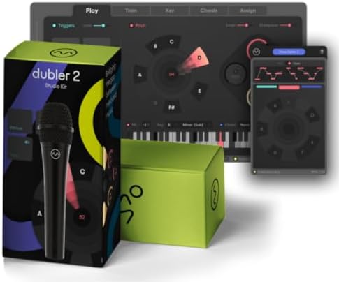 Dubler Studio Kit 2, Voice to Midi Controller, Production Software Included, Full Studio Bundle