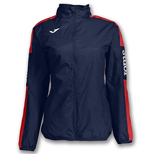 Joma Champion IV Chubasquero Caballero, Mujer, Marino-Rojo, XL