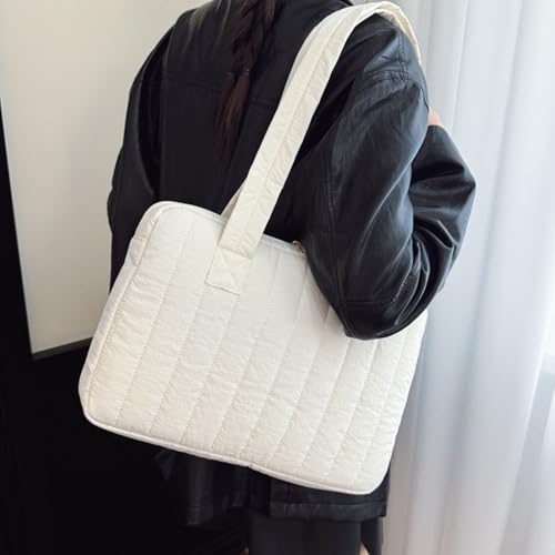 Bolsa para computadora de 14 pulgadas maletín portátil con tela duradera XAGMODSHN 6