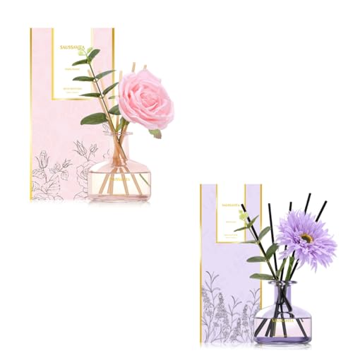 Set de Difusores de Varillas 7.10 oz Aroma Rosa y Lavanda