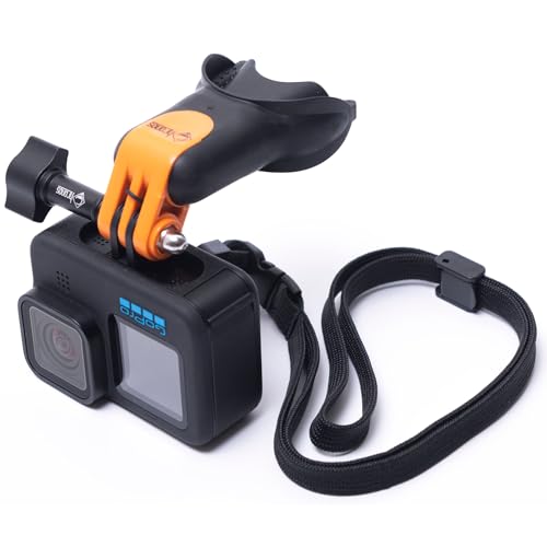 CHRONOS Mouth Mount Patent Number 11953148 with Lanyard + Aluminum Thumbscrew for All GoPro Cameras...