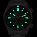 Imagen de BERNY Reloj De Buceo para Hombre Automático Mecánico 200M Impermeable Super Luminoso Cristal De Zafiro AR Acero Inoxidable Completo Cómodo Lujo Regalo De Cumpleaños