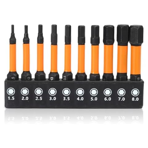 TakFree Hex Allen Key Drill Bit Set Cover