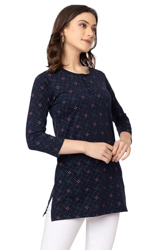 Image of Women Regular Fit Henley All Over Print T-Shirt (Combo of 2) | Small-5XL