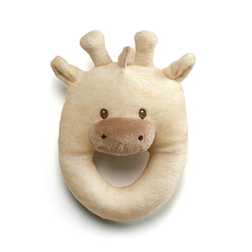 Image of Baby GUND 4060053 Giraffe Rattle Soft Toy