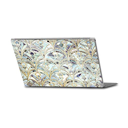 Skin Surface Pro 4/5/6 Vert Menthe Marbré Idéal pour Travailler au Café