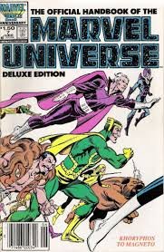 Unknown Binding The Official Handbook to the Marvel Universe (2nd Series, No. 7) Book