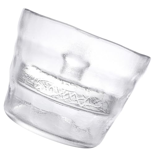 NUOBESTY Barattolo per Sottaceti in Vetro da Vaso Ermetico Tradizionale per Conserve Domestiche Contenitore Trasparente con Apertura Ampia Design Rotondo e Superficie Liscia per Cucina