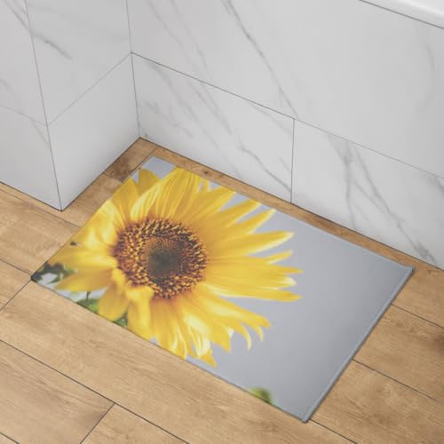 Alfombra de cocina antideslizante que evita resbalones y decora tu hogar con diseño de loto 3