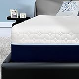 TRIPUB 6 Inch Gel Memory Foam Mattress for Back Pain,Full Mattress, in a Box,Gel-Infusion for Cooler Sleep,Full Size Bed,75' X 54' X 6' (6 Inch, Full)