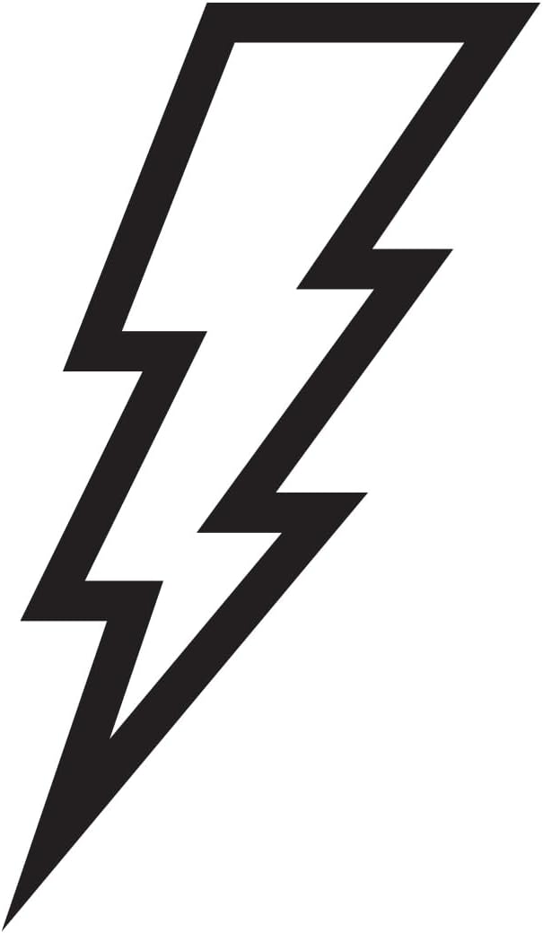 Lightning in the wall/Super Hero Wall Decal/Bolt sticker/Kids wall decal/Boys Wall Art/make your own/custom art/removable/gift