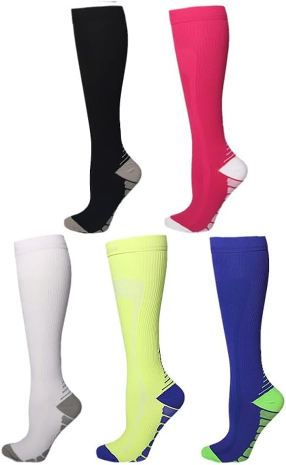 Exercise Stockings Pressure Socks Compression Running Mid-height Leg Yoga