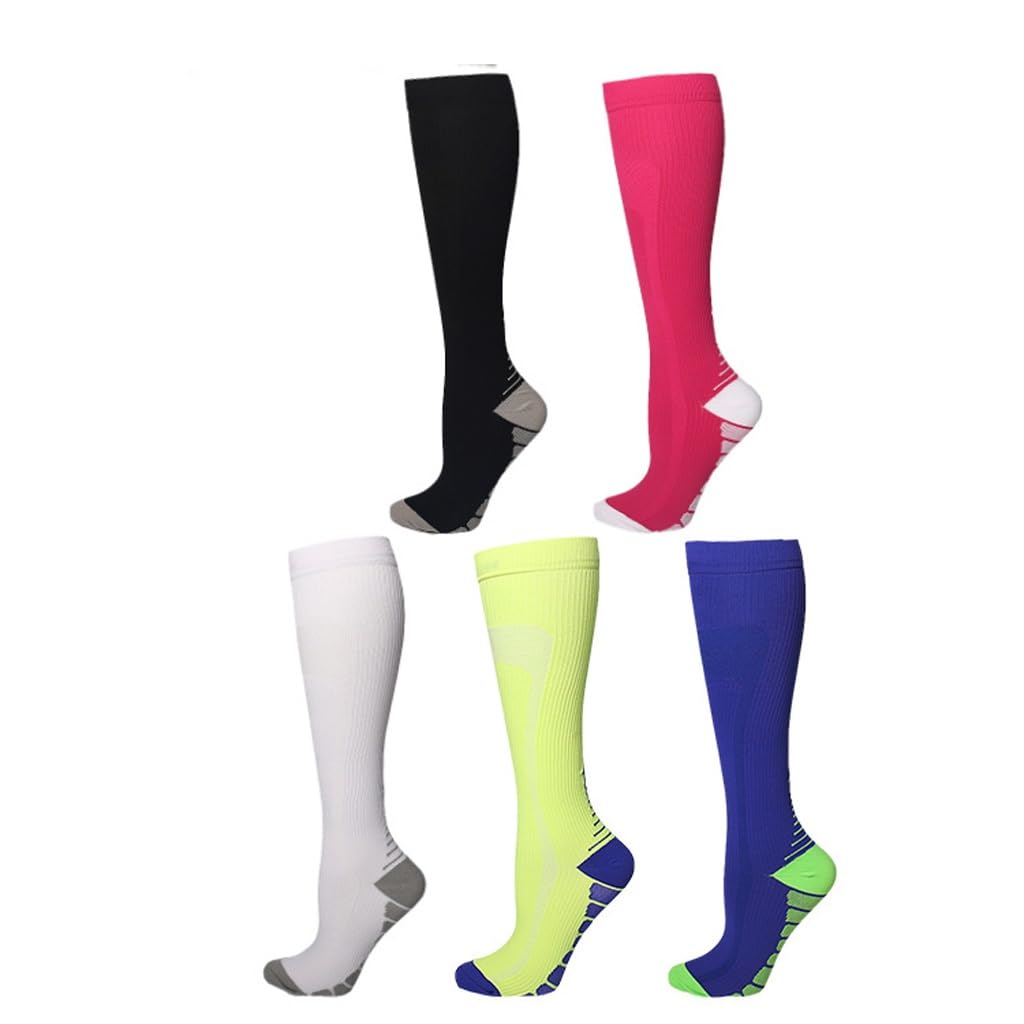 Exercise Stockings Pressure Socks Compression Running Mid-height Leg Yoga