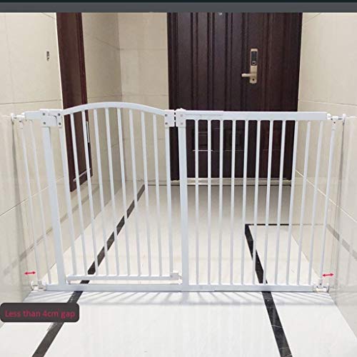 Parcs pour animaux de compagnie et porte de maison ajustable pour escalier
