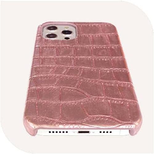 Coque iPhone 14 Pro Max 6.7 pouces étui cuir crocodile antichoc - 6