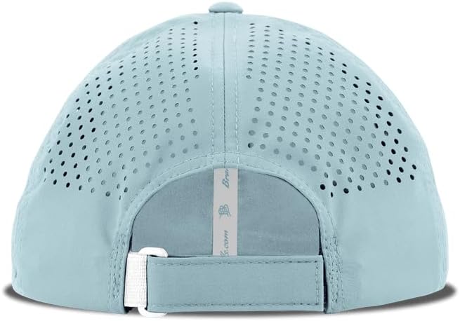 Branded Bills x University of Arizona Sky Blue Performance Dad Hat Arizona Block PVC - Image 2