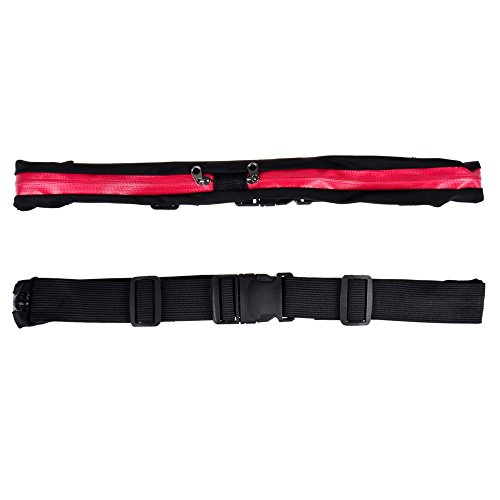 Goomart Buyter(Tm) Dual Expandable Pockets Design Fitness Sport Running Belts Bag Pack Of 2 Red And Blue #TOP4