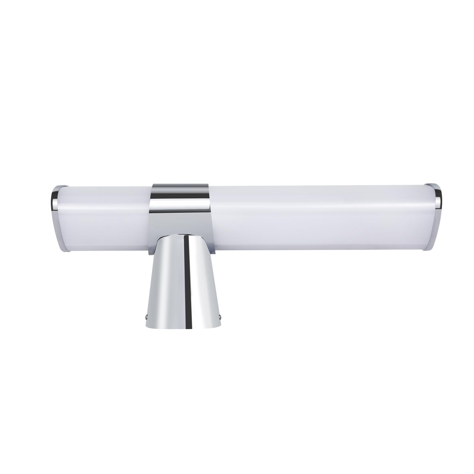 Homefire 2ER LED Spiegelleuchte Bad Spiegellampe - 6W Badleuchte Wand 35CM Wandlampe Badezimmer Wasserdicht IP44 Chrom Modern Neutralweiß 4000K Badlampe Wandleuchte für Keller Küche Badschrank