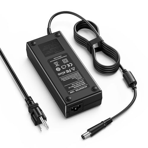 VUOHOEG 135W Laptop Charger Compatible with HP 391174-001 384023 481420-001 DC7800 DC7900 Compaq Elite 8000 8200 8300 with Size 7.4mm 5.0mm Power Supply Cord Plug