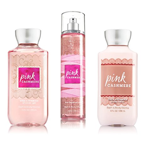 Bath & Body Works ~ Signature Collection ~ Winter 2016 ~ Pink Cashmere ~ Shower Gel ~ Fine Fragrance Mist & Body Lotion ~ Trio Gift Set