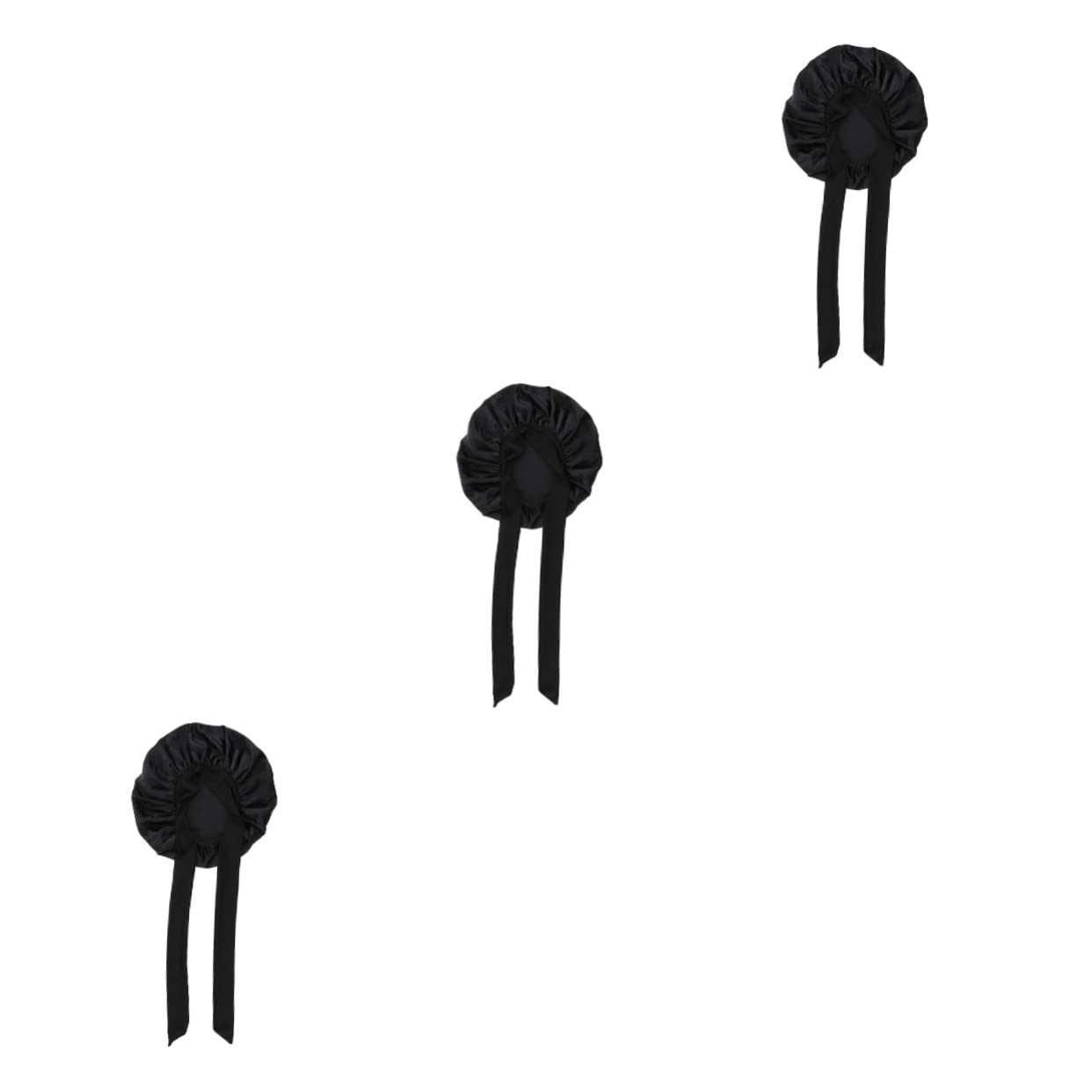 minkissy 3piezas Gorro De Satén Elástico Para Dormir Bonete De Cuidado Capilar Para Mujeres Gorro De Alta Elasticidad y Durabilidad Para Uso Diario y Protección Del Peinado