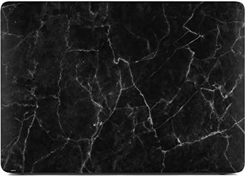 Skinit Decal Laptop Skin Compatible with MacBook Air 13in (2020) Originally Designed Black Marble Design