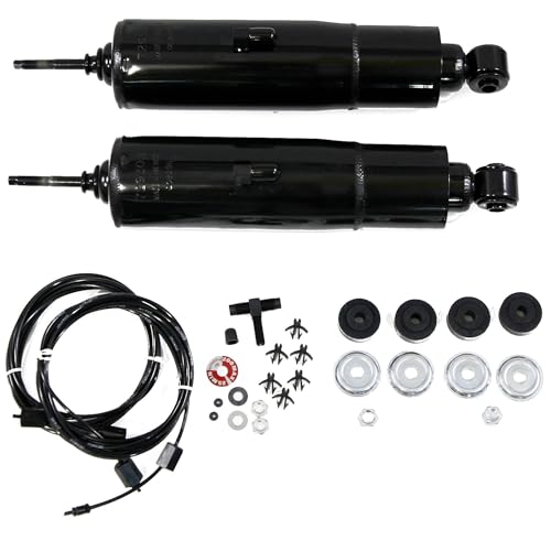 Image of Gabriel 49234 HiJackers Rear Adjustable Air Shock Absorbers Fits Ford Mustang Base, GT, GTS, Bullitt, Mach 1 (1 Pair)