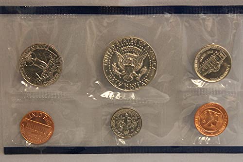 1986 P, D U.S. Mint - 10 Coin Uncirculated Set with Original