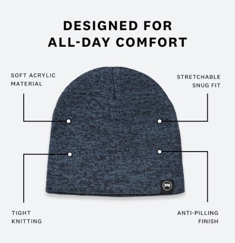 Image of Original Beanie Cap - Soft Knit Beanie Hat - Warm and Durable