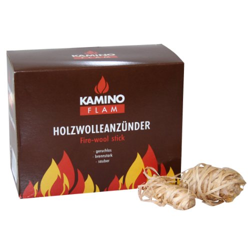Preisvergleich Produktbild Kamino-Flam 388802 Holzwollanzünder, 32 Stück