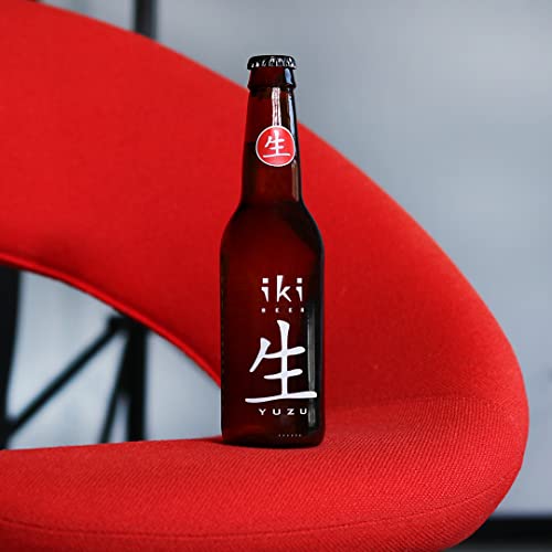iKi Bio Bier Yuzu, mit grünem Tee und Yuzu, 4,5% vol, obergäriges Craft-Bier, Einweg (1 x 330 ml) - Image 5