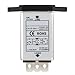 RFI Outlet Filter AC CW1D-T Type Suppressor Power Line Noise Filter with IEC Power Input, Fuse Protection, Base Mount, for Industrial Automation and Communication Equipment(CW1D-10A-T)
