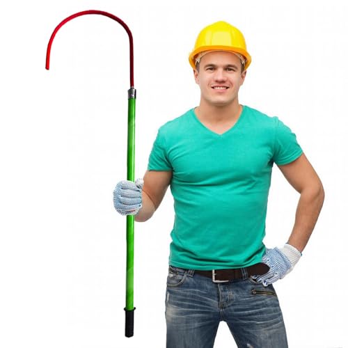 Anti-Electrocution Rescue Hook for Fire Electrician, High Voltage Insulated Rescue