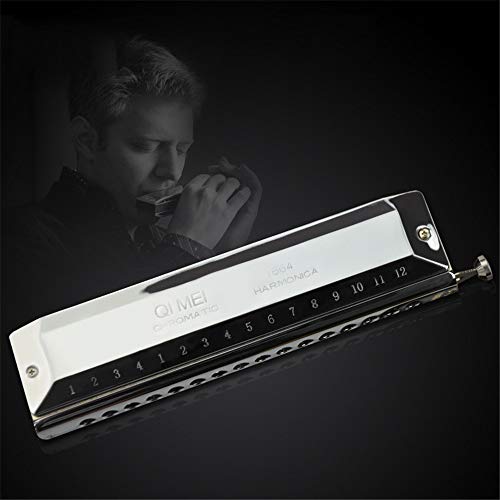 Harmonica Deluxe Harmonica Chromatique Professionnelle avec Bouton 16 Trous 64 Tons Clé C pour Débutants Band Player… - Les Beatles, Paul McCartney, John Lennon, RIngo Starr, George Harrison Harmonica Deluxe Harmonica Chromatique Professionnelle avec Bouton 16 Trous 64 Tons Clé C pour Débutants Band Player… – Image 4