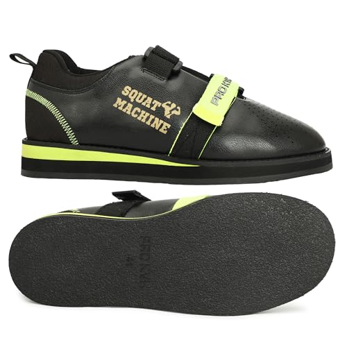Image of PRO KVH Weightlifting Squat Shoes, Deadlift Shoes,Weight Lifting Shoes for Heavy Lifting Weight Training,Fitness Cross-Trainer Barefoot & Minimalist Sneakers Gym Training Shoes for Men
