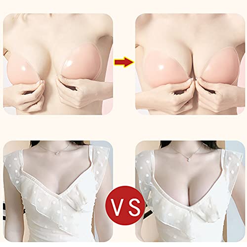 Sticky Bra, Invisible Adhesive Bra, Backless Push Up Supportive Lightweight4