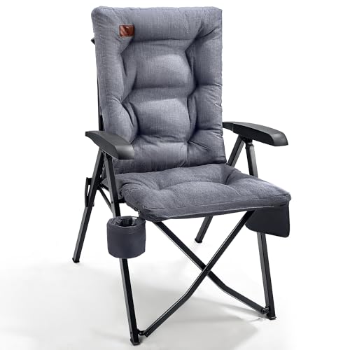 EVER ADVANCED Campingstuhl Faltbar Rückenverstellbar in...