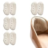 4-6 Pairs Heel Cushion,Heel Grip Shoes Too Big,Self-Adhesive Heel Cushion,Anti-Slip Heel Pads,Shoe Insoles for Ladies Liners Heel Blister Protectors for Women Men, Fit and Comfort (4 Pair style13)